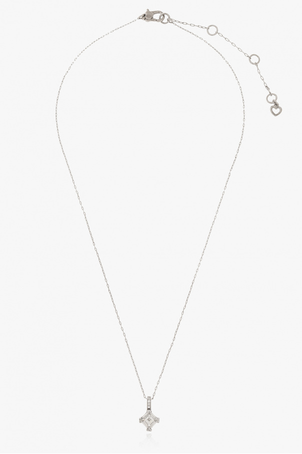 Silver Necklace with zirconias Kate Spade Vitkac GB